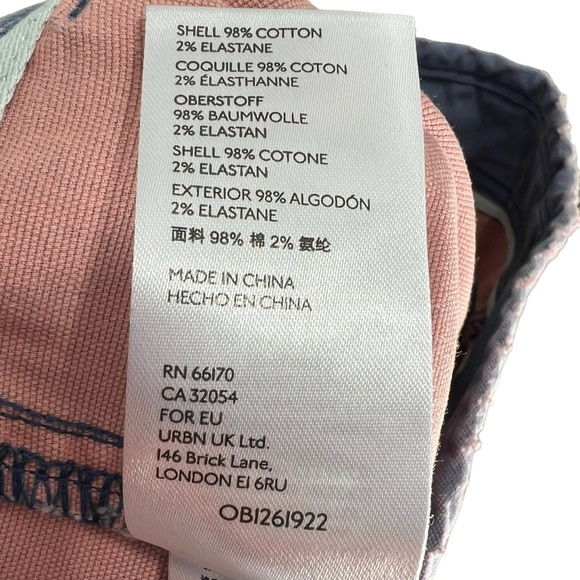 Anthropologie Pilcro The Wanderer Cross-Stitched Pants 27 - Picture 15 of 16